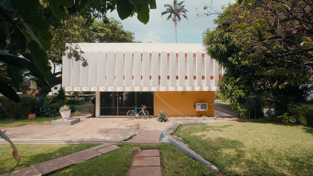 A modernist house in Accra Ghana